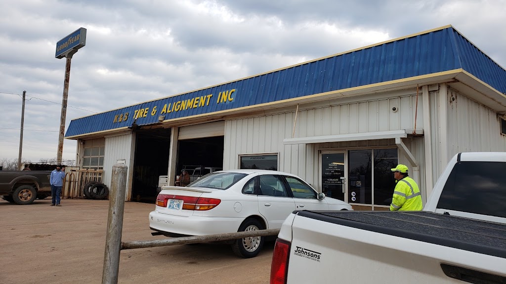 K & S Tire Inc | 816 N Court St, Kingfisher, OK 73750 | Phone: (405) 375-4862