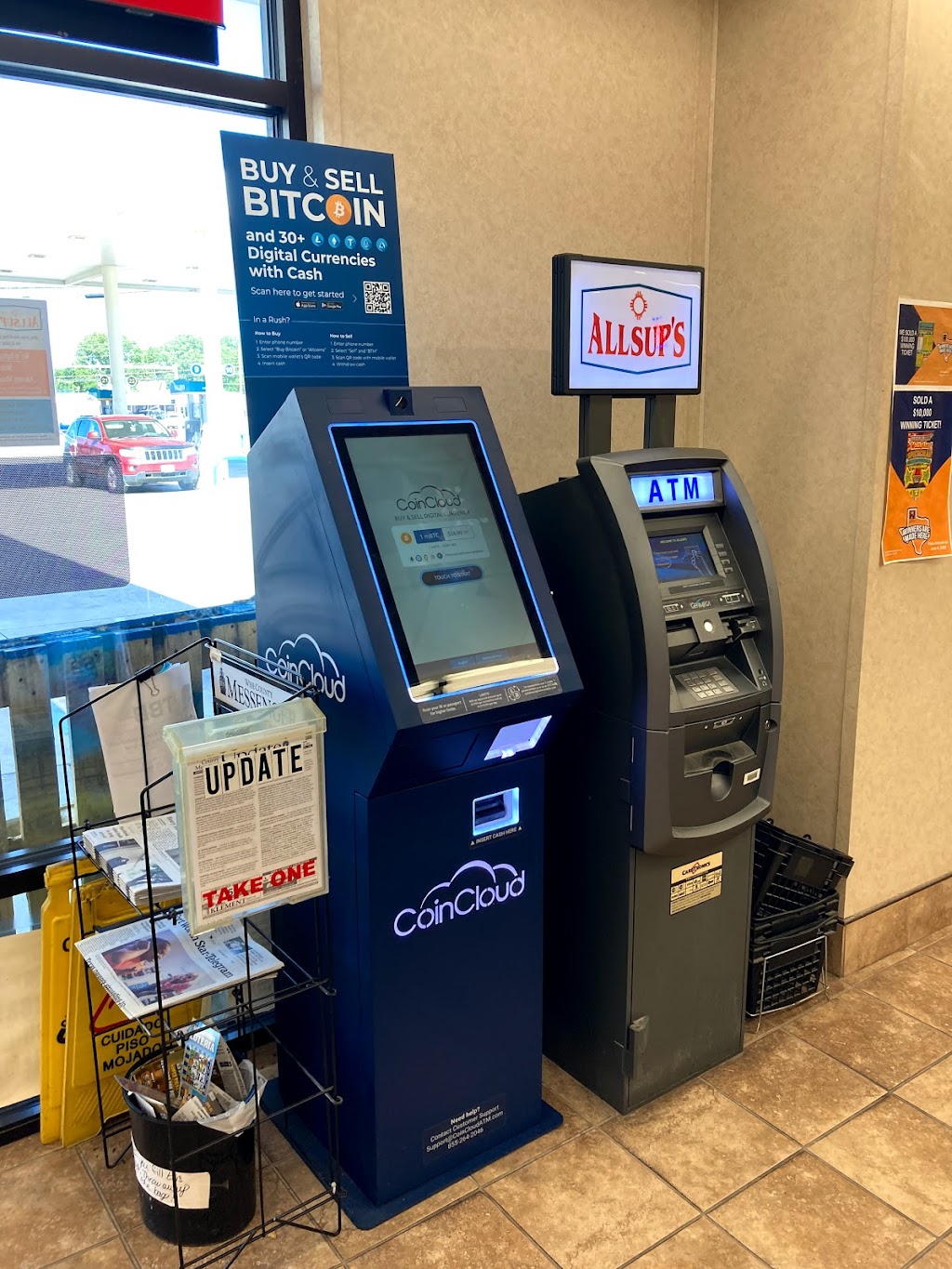 Coin Cloud Bitcoin ATM | 1603 Chico Hwy, Bridgeport, TX 76426, USA | Phone: (940) 394-8194