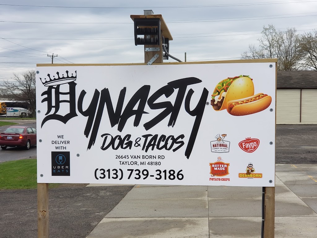 Dynasty Dogs And Tacos | 26645 Van Born Rd, Taylor, MI 48180, USA | Phone: (313) 739-3186