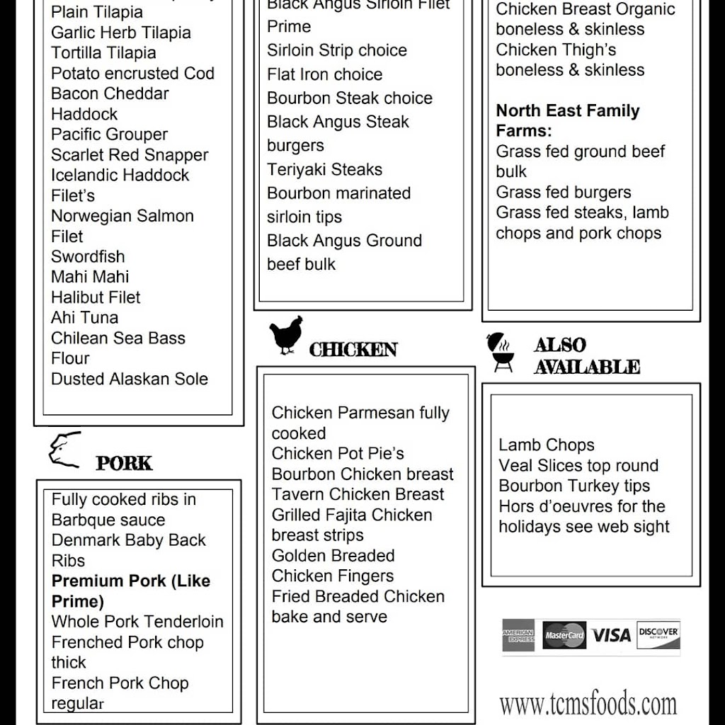 Treasure Chest Meats & Seafood’s | 5 Southside Drive #11-113, Clifton Park, NY 12065, USA | Phone: (518) 878-3136