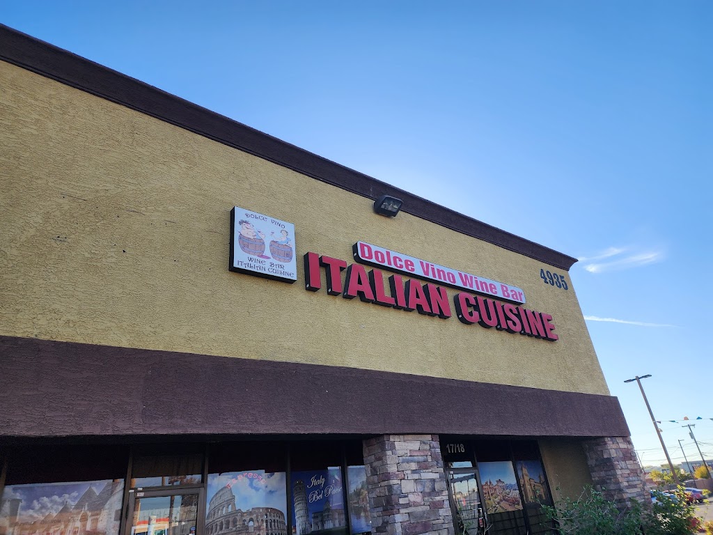 Dolce Vino Wine Bar | 4935 W Glendale Ave, Glendale, AZ 85301, USA | Phone: (623) 463-8104