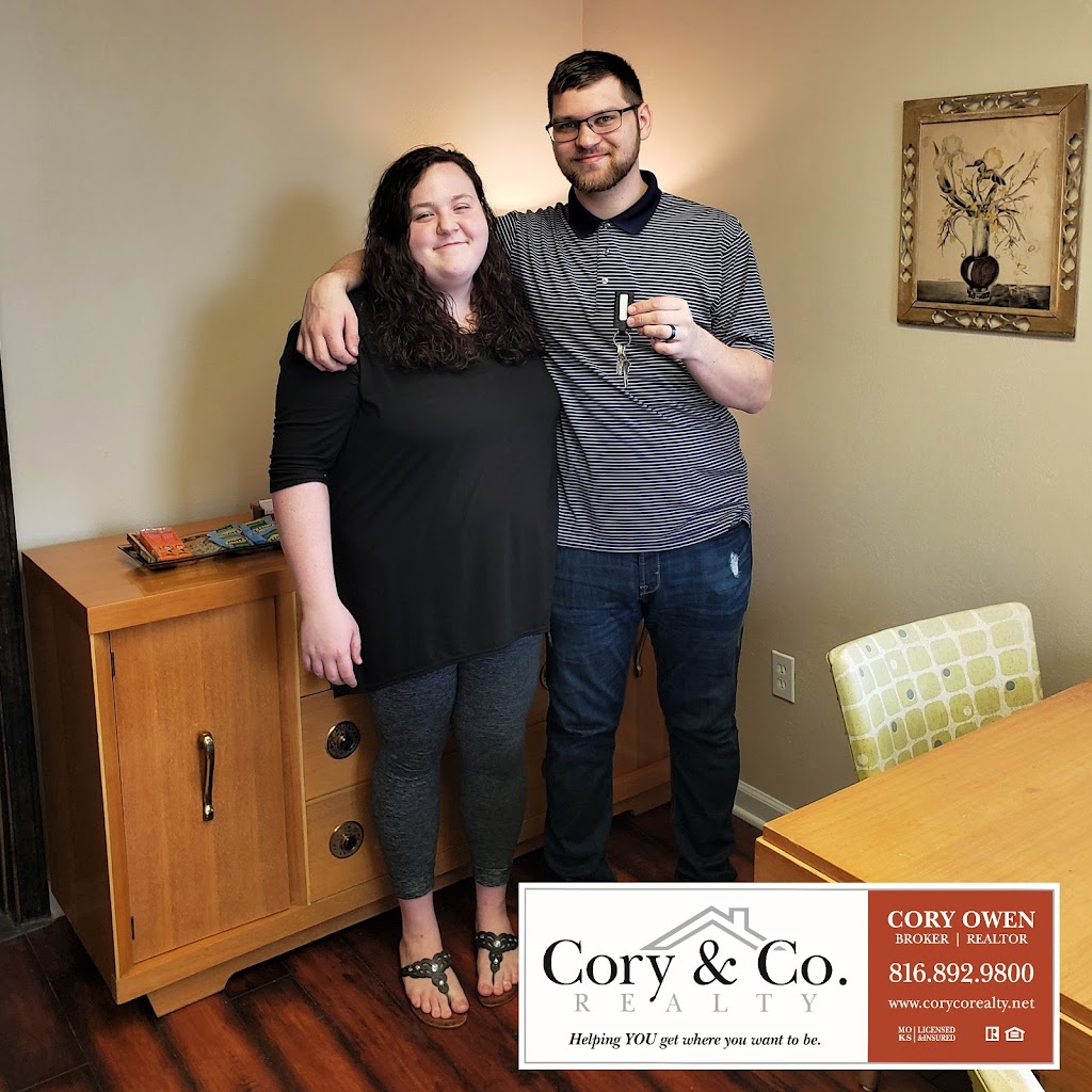 Cory & Co. Realty Brokerage Firm | Cory Owen | 1133 W Main St Suite 103, Blue Springs, MO 64015, USA | Phone: (816) 892-9800