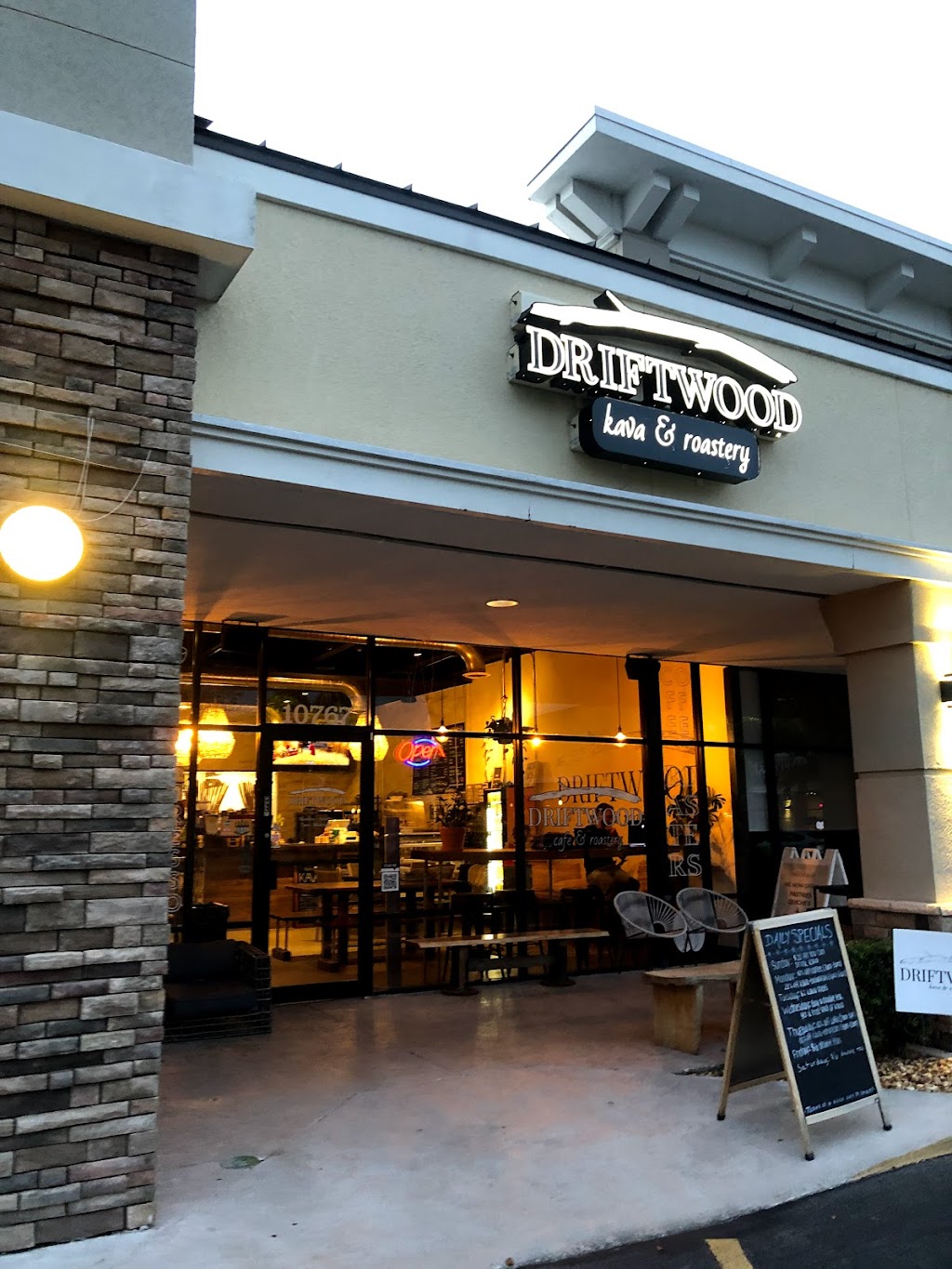 Driftwood kava and roastery | 10767 N Pk Blvd, Seminole, FL 33772, USA | Phone: (727) 235-0670