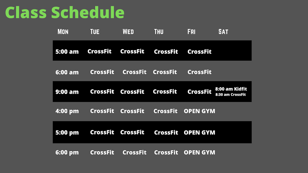 CrossFit Florence | 202 E Main St, Florence, CO 81226, USA | Phone: (719) 280-4513