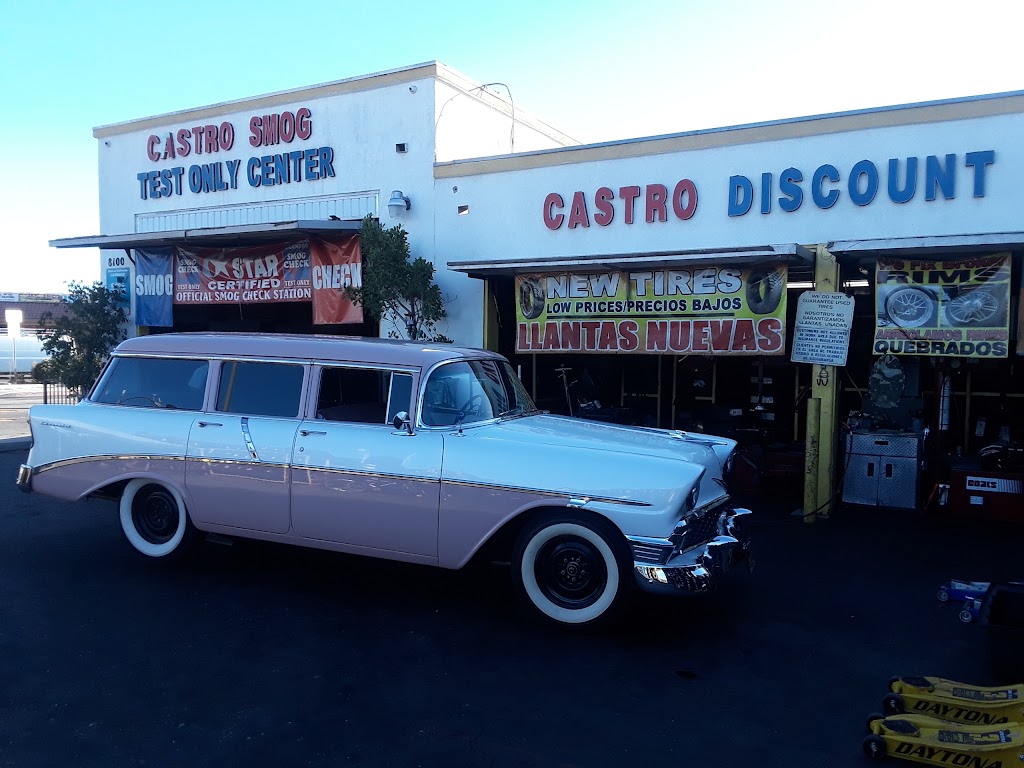 Castro Discount Tires | 8100 Atlantic Ave, Cudahy, CA 90201, USA | Phone: (323) 771-7155