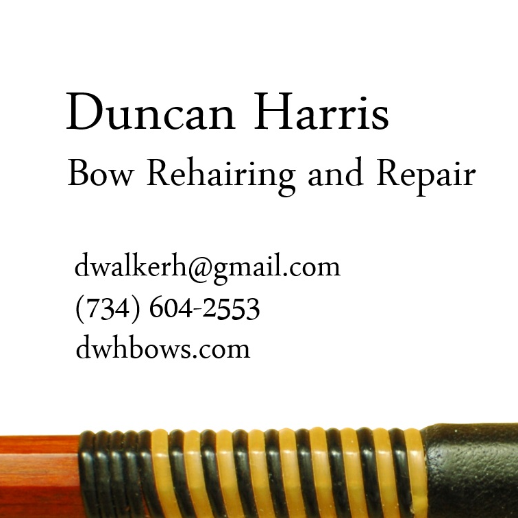 Duncan Harris Violin and Bow | 959 Baker Rd Suite 1C, Dexter, MI 48130, USA | Phone: (734) 604-2553