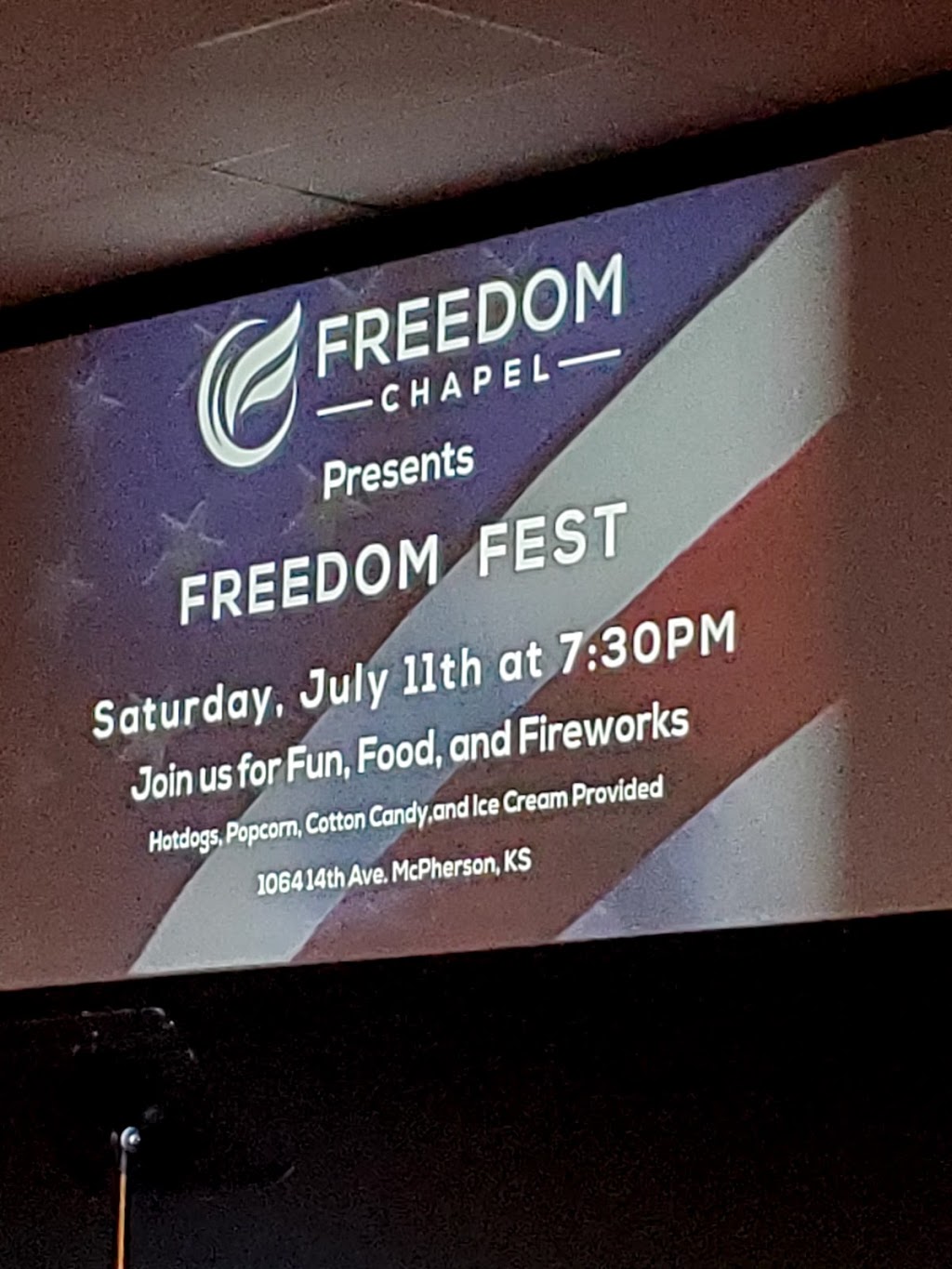 Freedom Chapel | 1064 14th Ave, McPherson, KS 67460, USA | Phone: (620) 241-8641