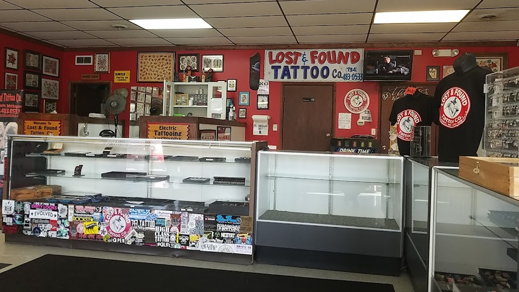 Lost & Found Tattoo Co. | 1828 E Michigan Ave, Ypsilanti, MI 48198, USA | Phone: (734) 483-0533