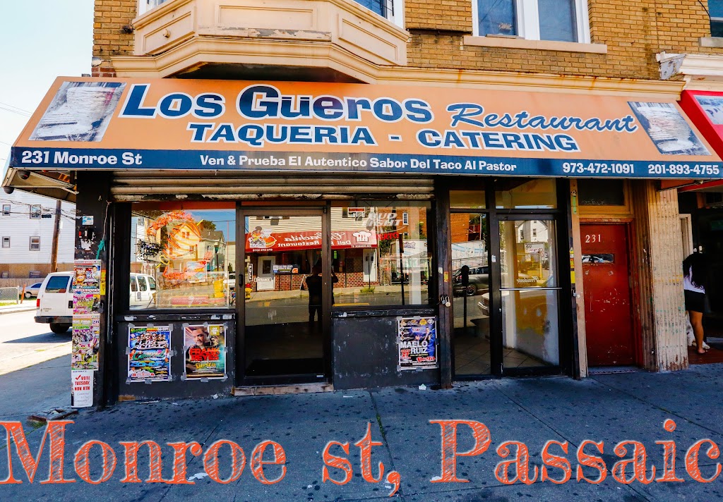 Taqueria Los Güeros | 231 Monroe St, Passaic, NJ 07055, USA | Phone: (973) 472-1091