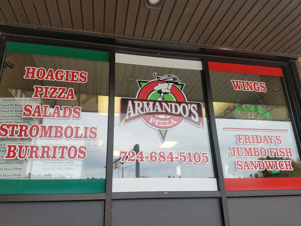 Armandos Pizza | 201 Tyrol Blvd, Belle Vernon, PA 15012 | Phone: (724) 684-5105