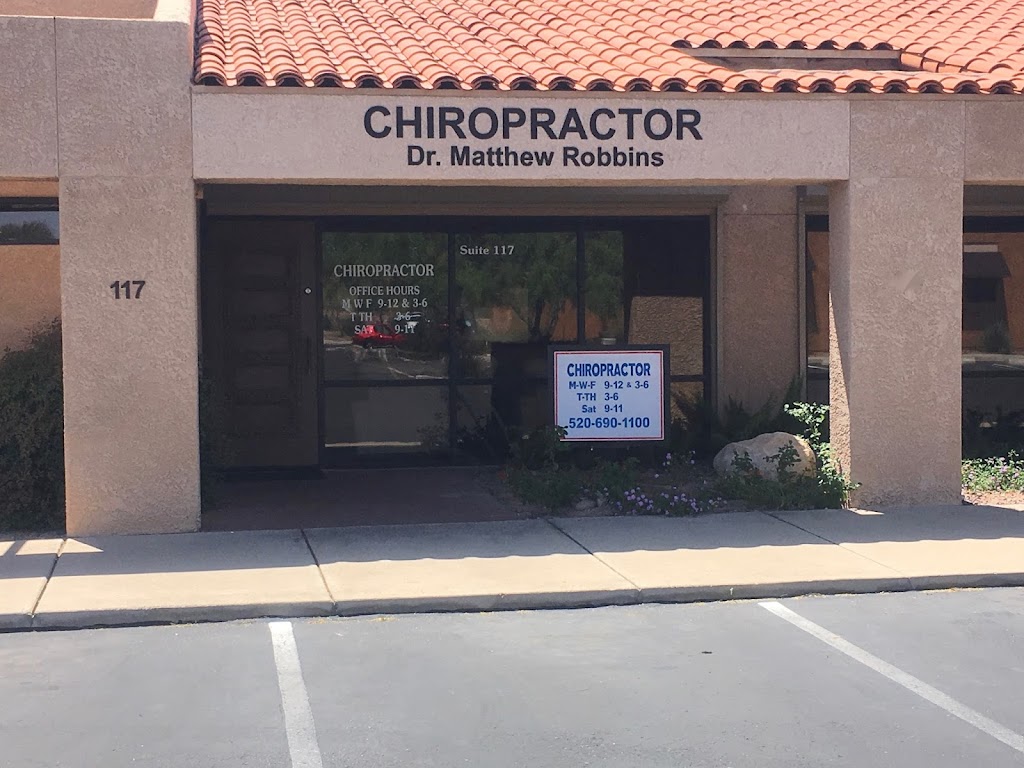 Robbins Chiropractic | 1625 W Ina Rd #117, Tucson, AZ 85704, USA | Phone: (520) 690-1100