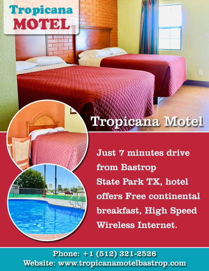 Tropicana Motel | 105 Highway 71 West, 103 State Hwy 71, Bastrop, TX 78602, USA | Phone: (512) 321-2526