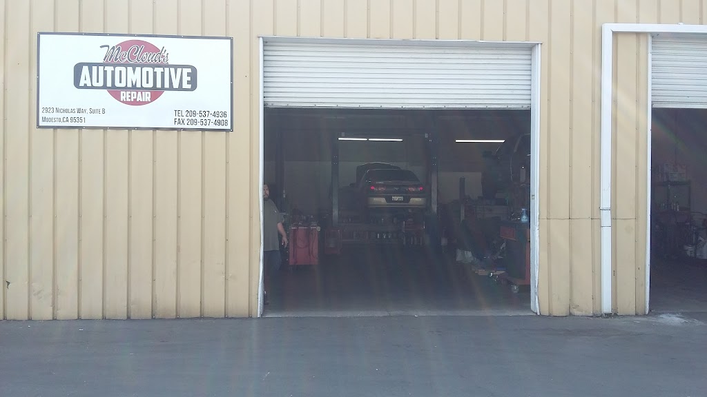 McClouds Automotive Repair | 2923 Nicholas Way, Modesto, CA 95351 | Phone: (209) 537-4936