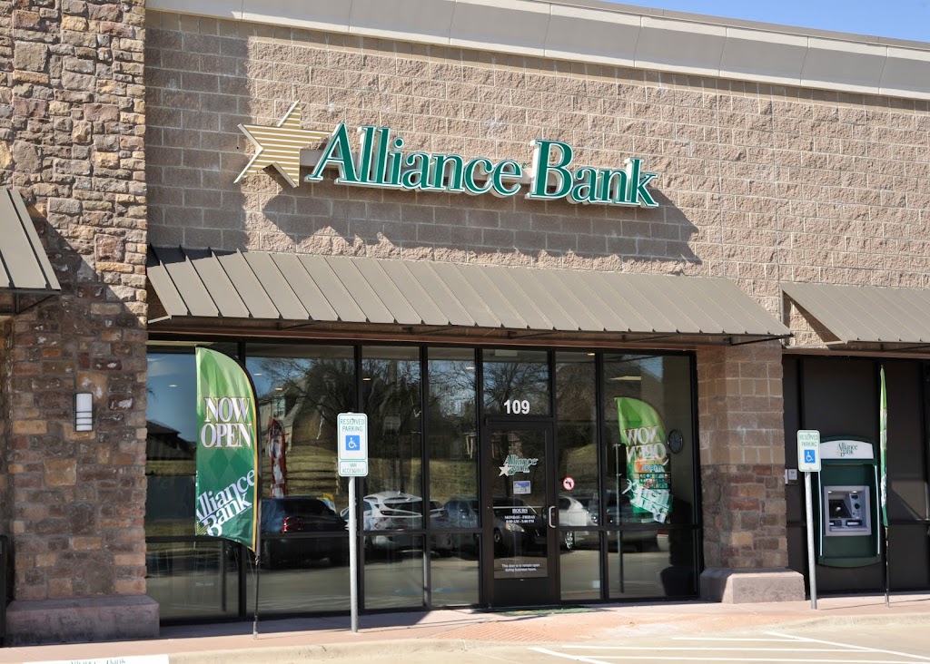 Alliance Bank - Rockwall North | 3045 N Goliad St #109, Rockwall, TX 75087, USA | Phone: (972) 771-7070