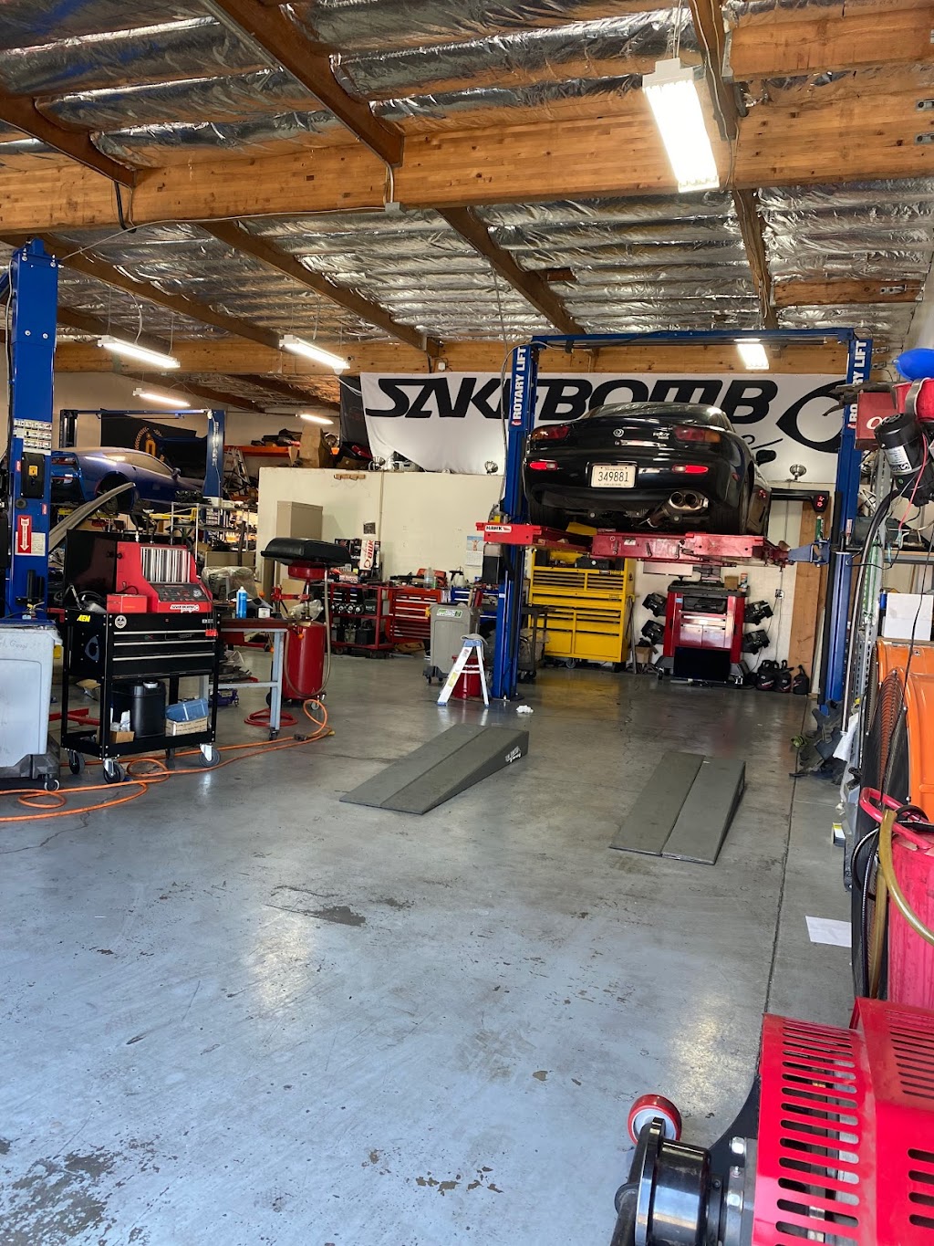 SakeBomb Garage | 45200 Industrial Dr STE 8, Fremont, CA 94538, USA | Phone: (510) 356-5556