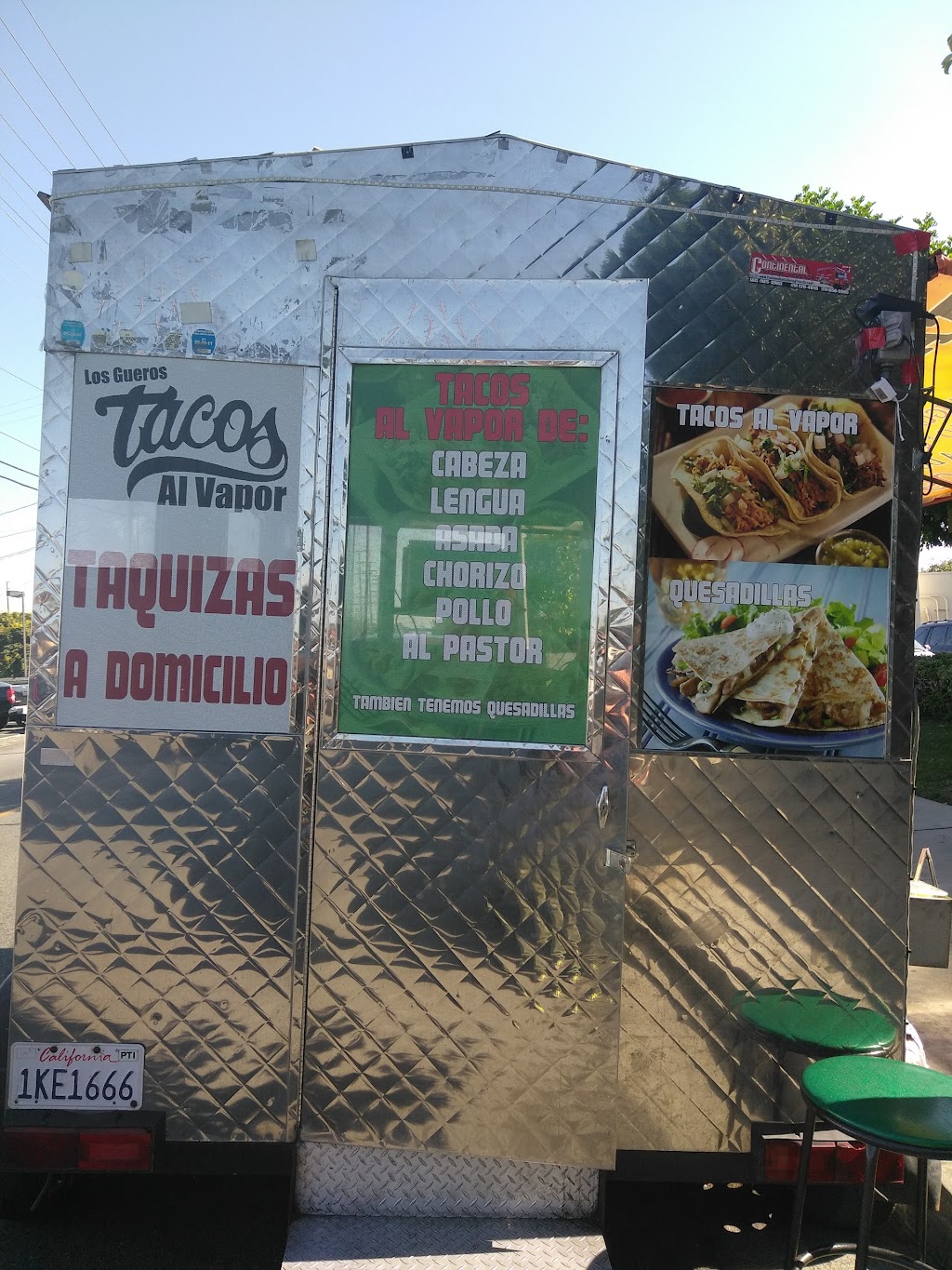 Lonchera Los Gueros Tacos Al Vapor | 1910 Old Tustin Ave, Santa Ana, CA 92705, USA | Phone: (714) 928-0967