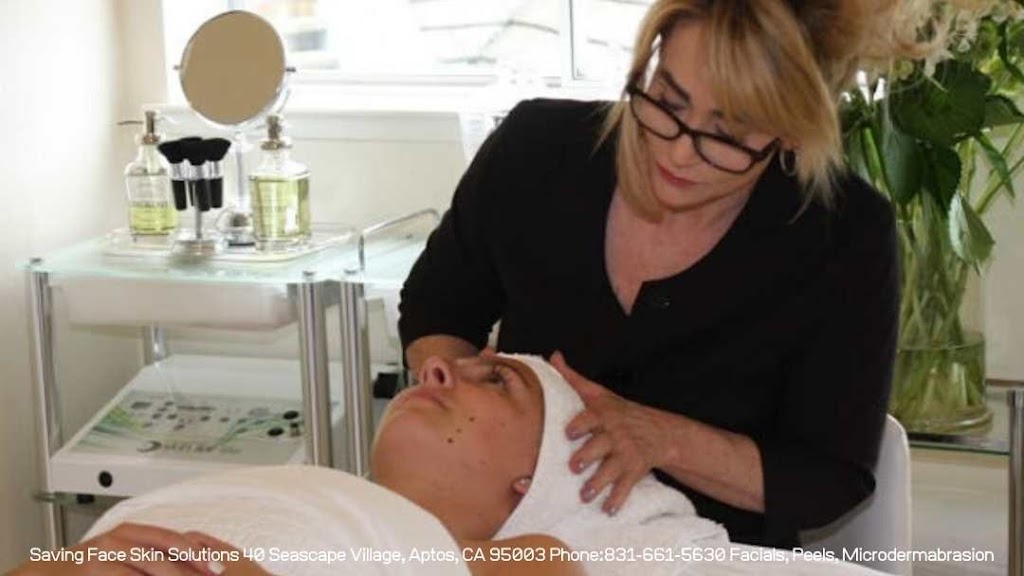 Saving Face Skin Solutions | 40 Seascape Village, Aptos, CA 95003, USA | Phone: (831) 566-9334