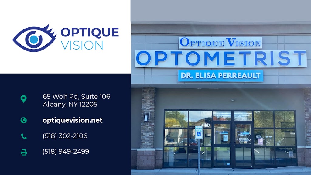 Optique Vision | 65 Wolf Rd Suite 106, Albany, NY 12205, USA | Phone: (518) 463-1707