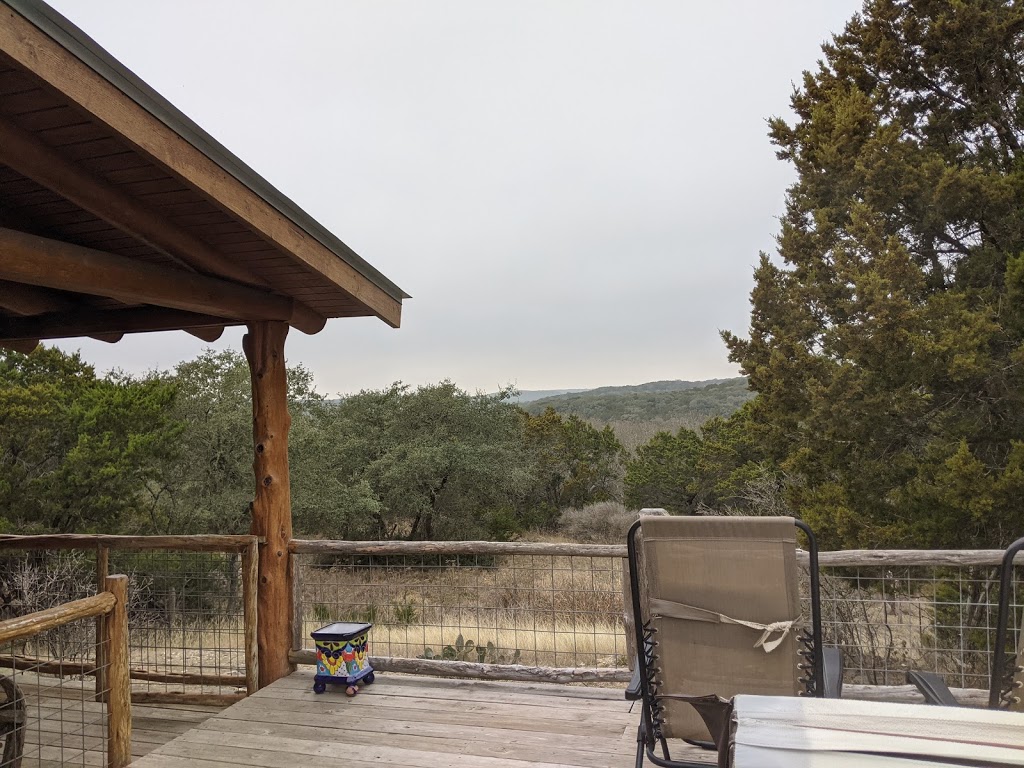 Cabin on White Wings | 400 White Wings Rd, Wimberley, TX 78676, USA | Phone: (512) 722-3580