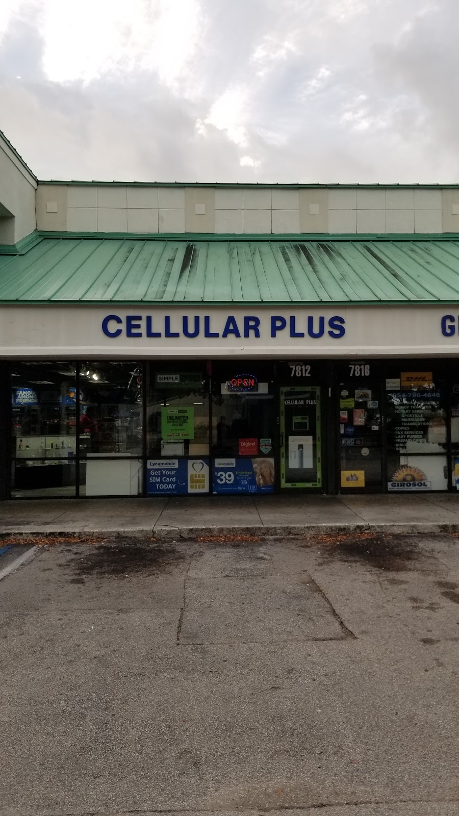 Cellular Plus - Simple Mobile | 7812 W Sample Rd, Margate, FL 33065, USA | Phone: (954) 363-1187