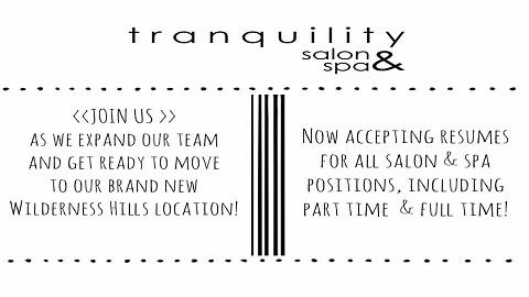 Tranquility Spa & Salon | 2920 Copper Ridge Dr, Lincoln, NE 68516, USA | Phone: (402) 328-0777