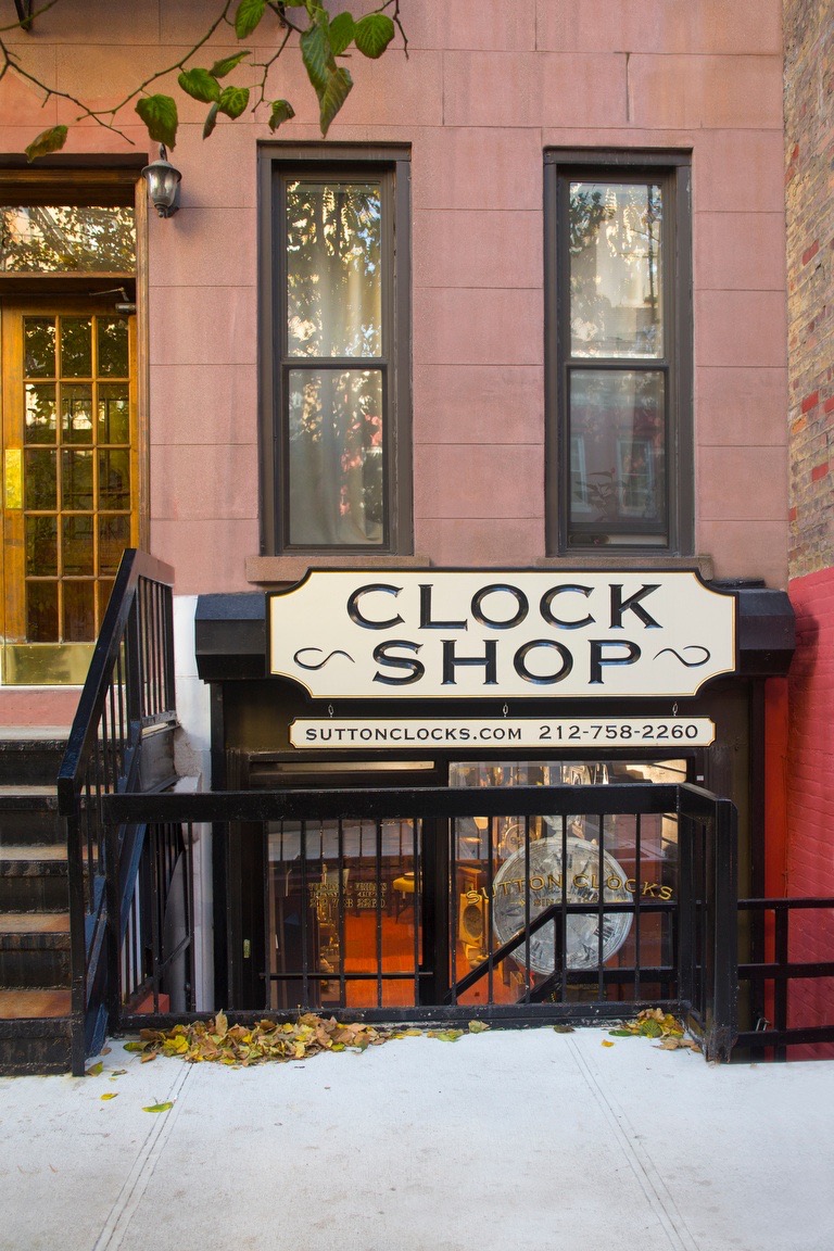 Sutton Clock Shop | 218 E 82nd St, New York, NY 10028, USA | Phone: (212) 758-2260