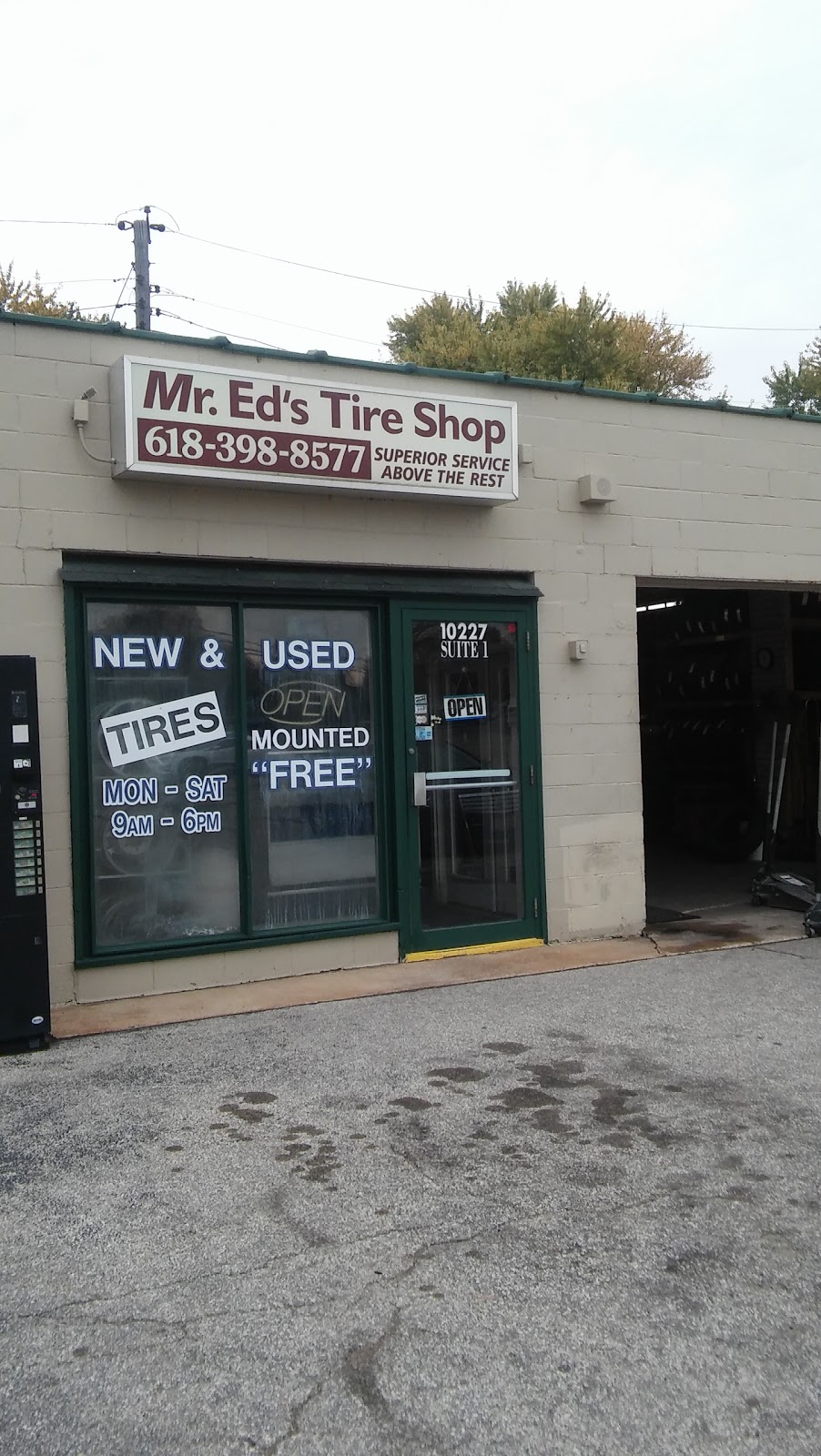 Mr. Eds Tire Shop | 10227 Lincoln Trail, Fairview Heights, IL 62208, USA | Phone: (618) 398-8577