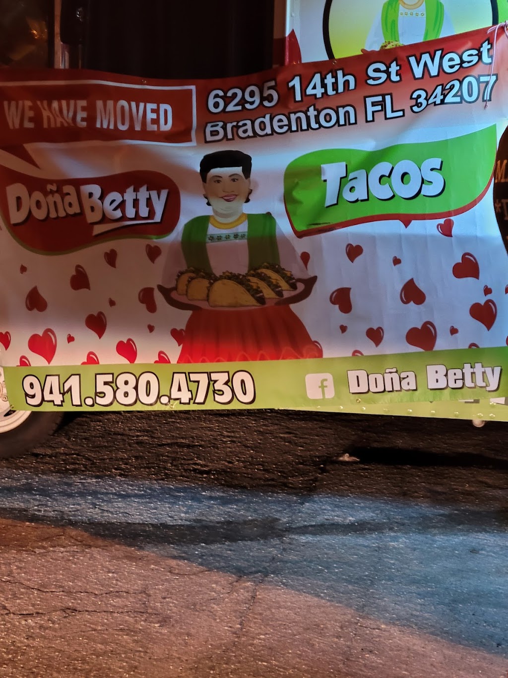 Dona Betty Tacos | 5510 14th St W, Bradenton, FL 34207, USA | Phone: (941) 580-4730