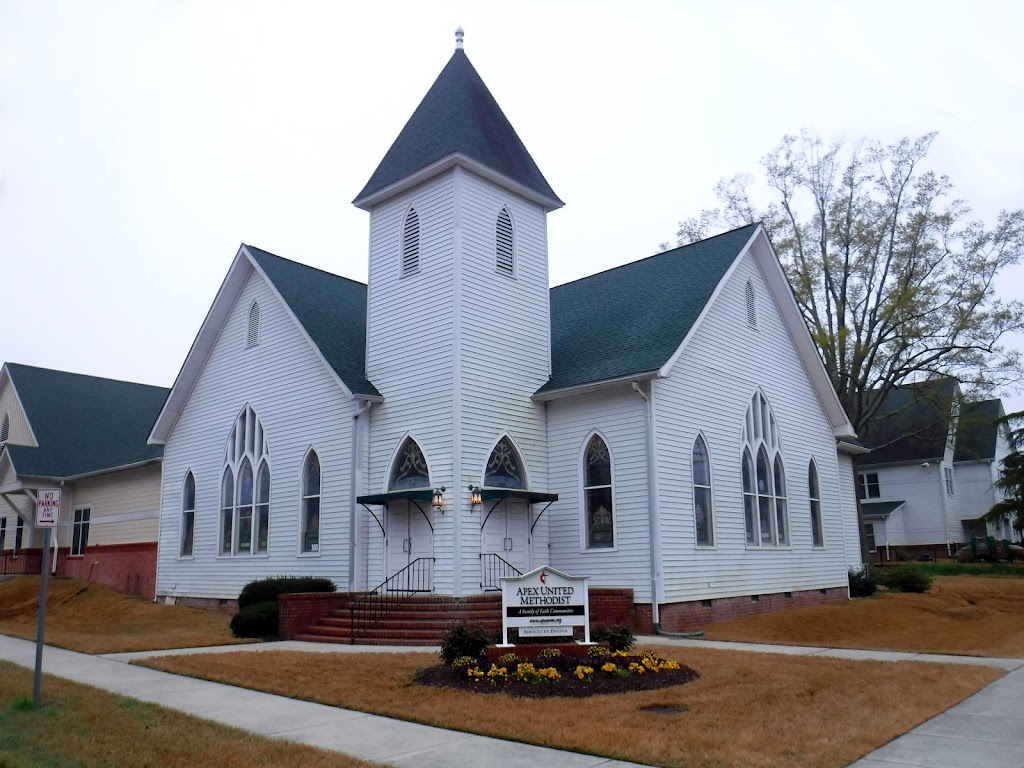 Apex United Methodist Church | 100 S Hughes St, Apex, NC 27502, USA | Phone: (919) 362-7807