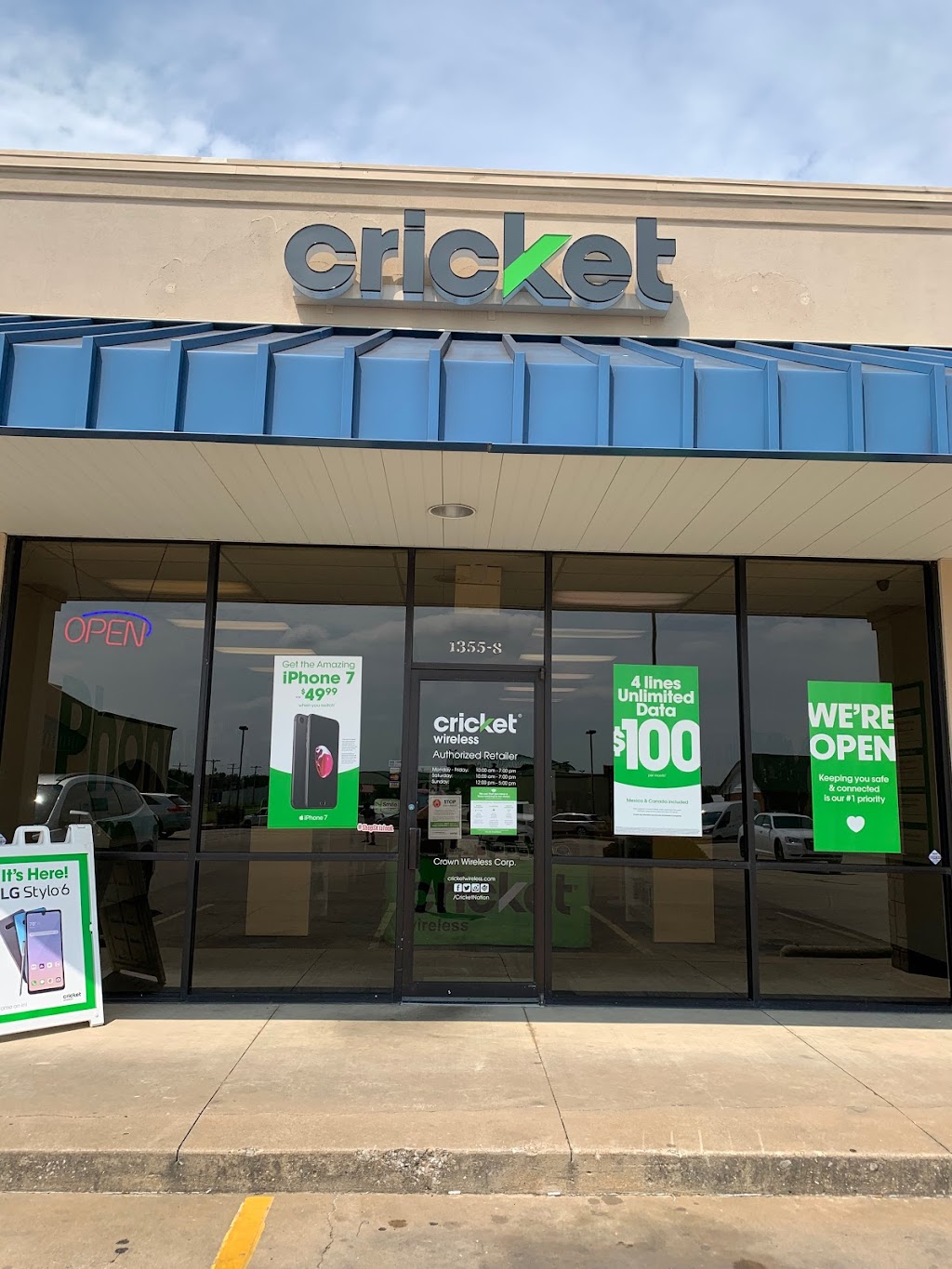 Cricket Wireless Authorized Retailer | 1355 W Rogers Blvd # 8, Skiatook, OK 74070, USA | Phone: (918) 578-6822