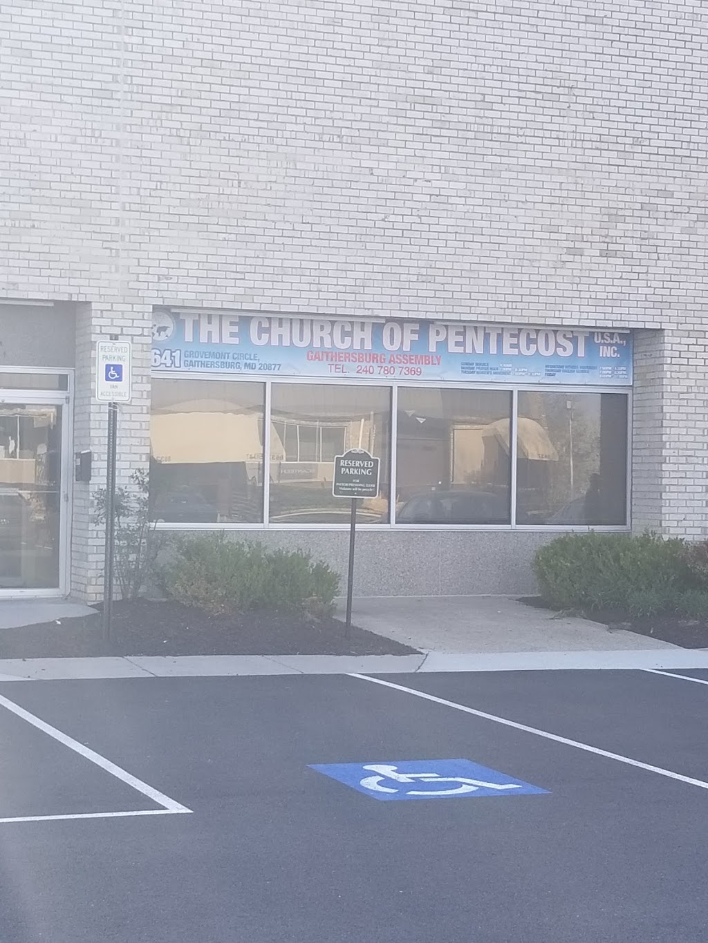 The Church of the Pentacost USA Inc. | 8641 Grovemont Cir, Gaithersburg, MD 20877, USA | Phone: (513) 432-9548