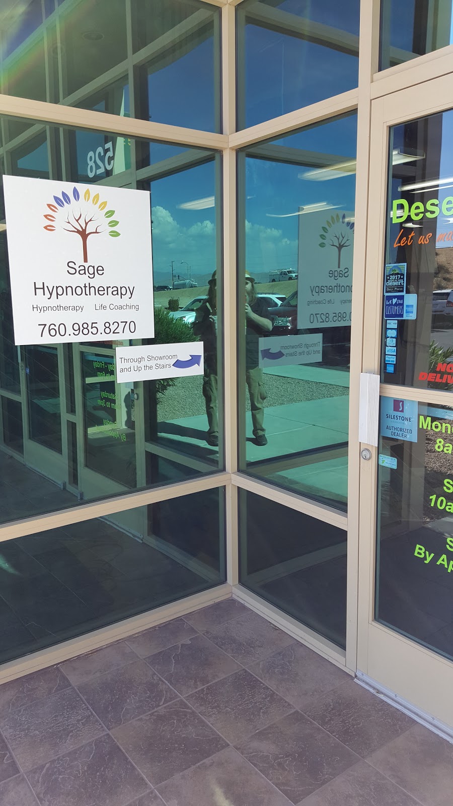 Sage Hypnotherapy | 12180 Ridgecrest Rd STE 508, Victorville, CA 92395, USA | Phone: (760) 985-8270