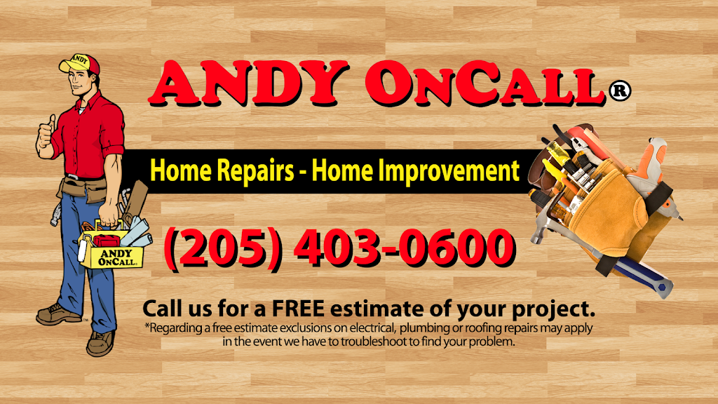 Andy OnCall | 3 Belcher Dr, Pelham, AL 35124, USA | Phone: (205) 403-0600