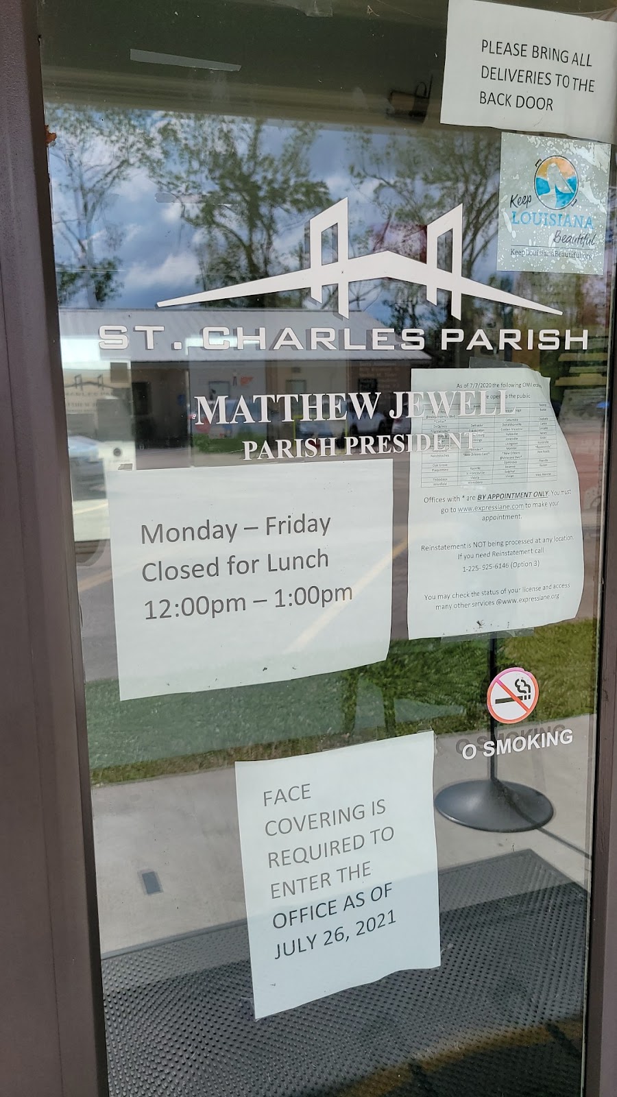 St. Charles Parish DMV Office | 15012A River Rd, Hahnville, LA 70057, USA | Phone: (985) 783-9168