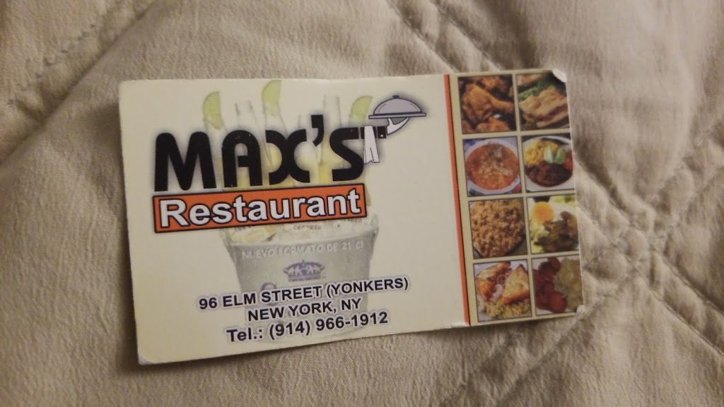 Maxs Restaurant | 96 Elm St, Yonkers, NY 10701, USA | Phone: (914) 966-1912