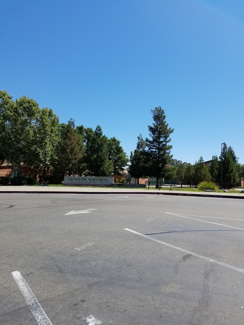 Granite Bay High School Parking Lot | 1 Grizzly Way, Granite Bay, CA 95746, USA | Phone: (916) 786-8676