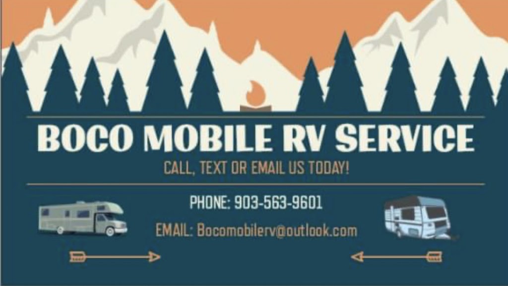 Boco Mobile RV Service | 223 Blackjack Rd W, Aubrey, TX 76227, USA | Phone: (903) 563-9601