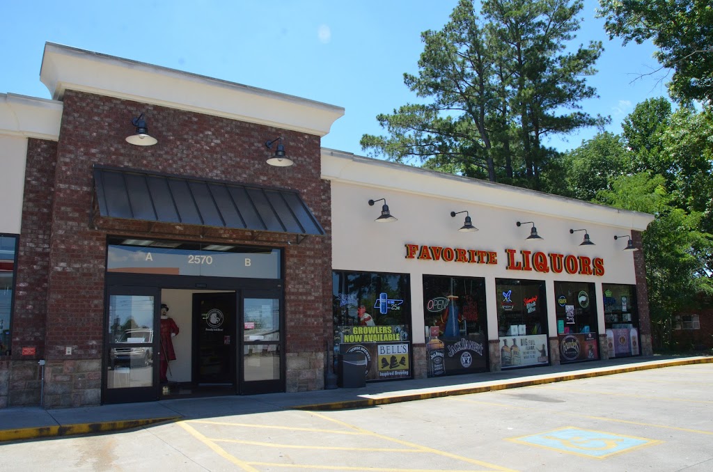 Favorite Liquors | 2570 Madison St, Clarksville, TN 37043, USA | Phone: (931) 368-9275