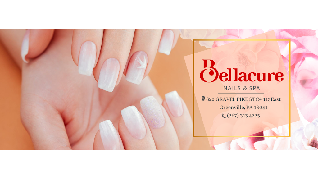 BELLACURE NAILS & SPA | 622 Gravel Pike SPC #113, East Greenville, PA 18041, USA | Phone: (267) 313-4225