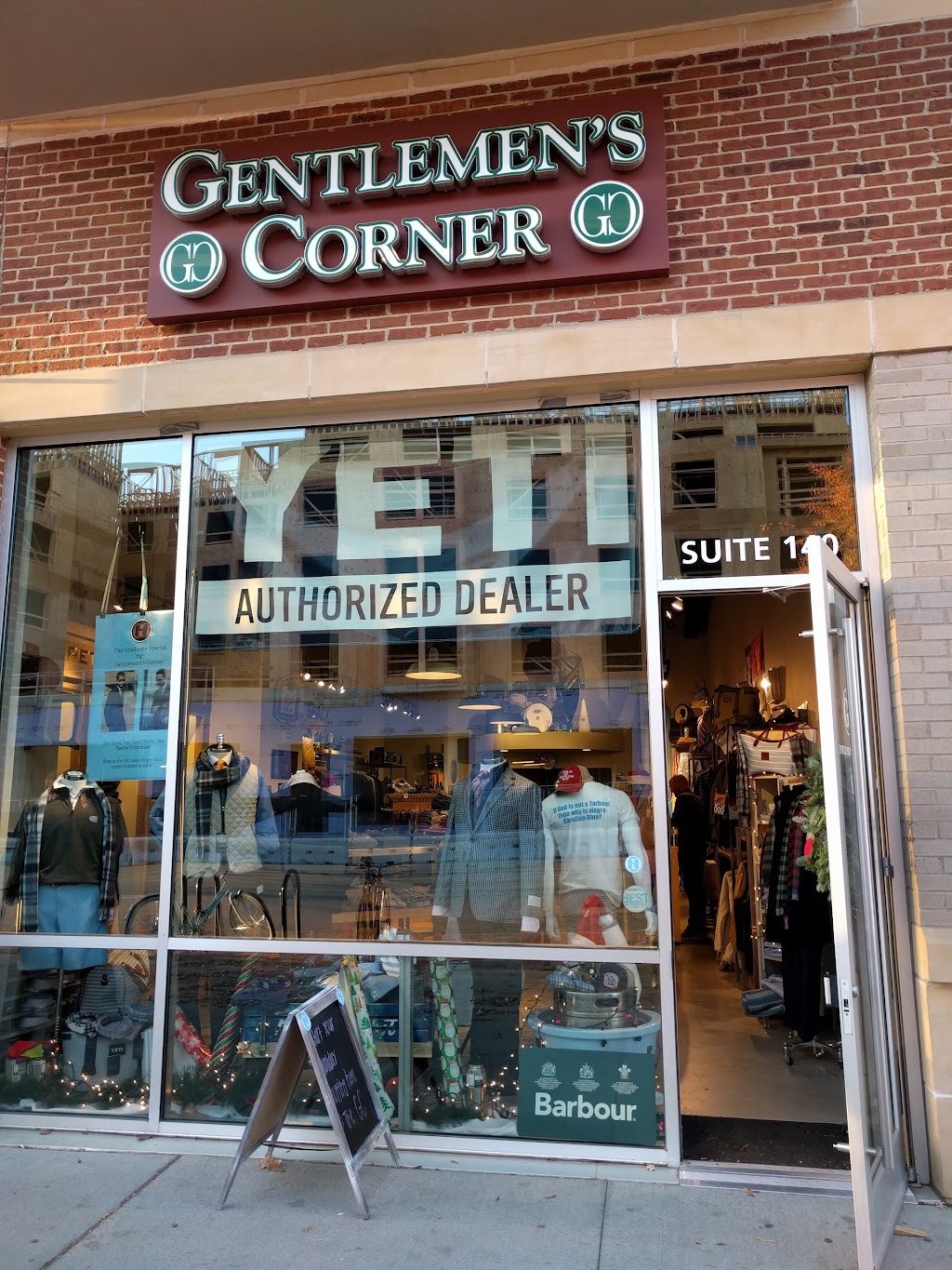 Gentlemens Corner | 107 Edinburgh Dr Suite 109, Cary, NC 27511, USA | Phone: (984) 333-0150