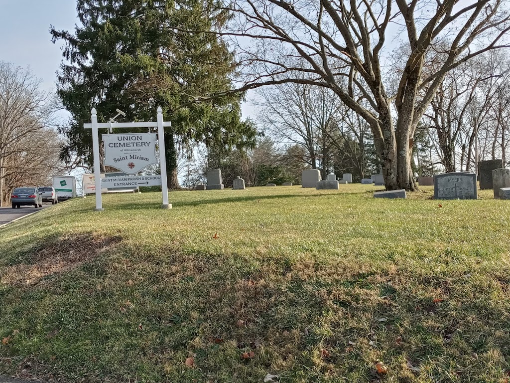 Union Cemetery of Whitemarsh at Saint Miriam | Flourtown, PA 19031, USA | Phone: (215) 836-9800