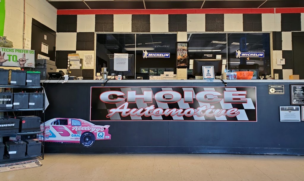 Choice Automotive | 2580 W Lyon Station Rd, Creedmoor, NC 27522, USA | Phone: (919) 528-1561