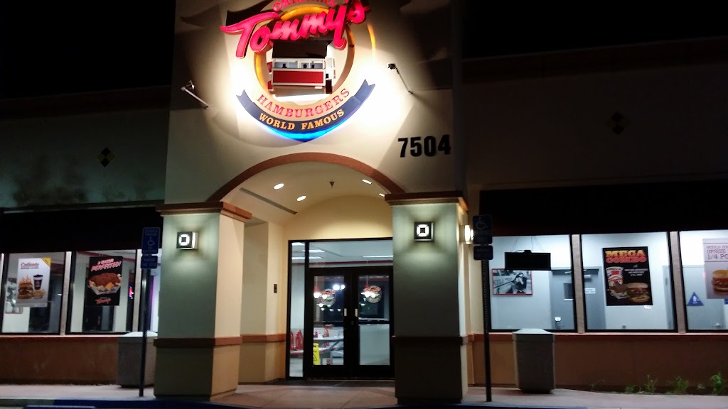 Original Tommys Hamburgers | 7504 Mission Grove Pkwy S, Riverside, CA 92508, USA | Phone: (951) 780-4201