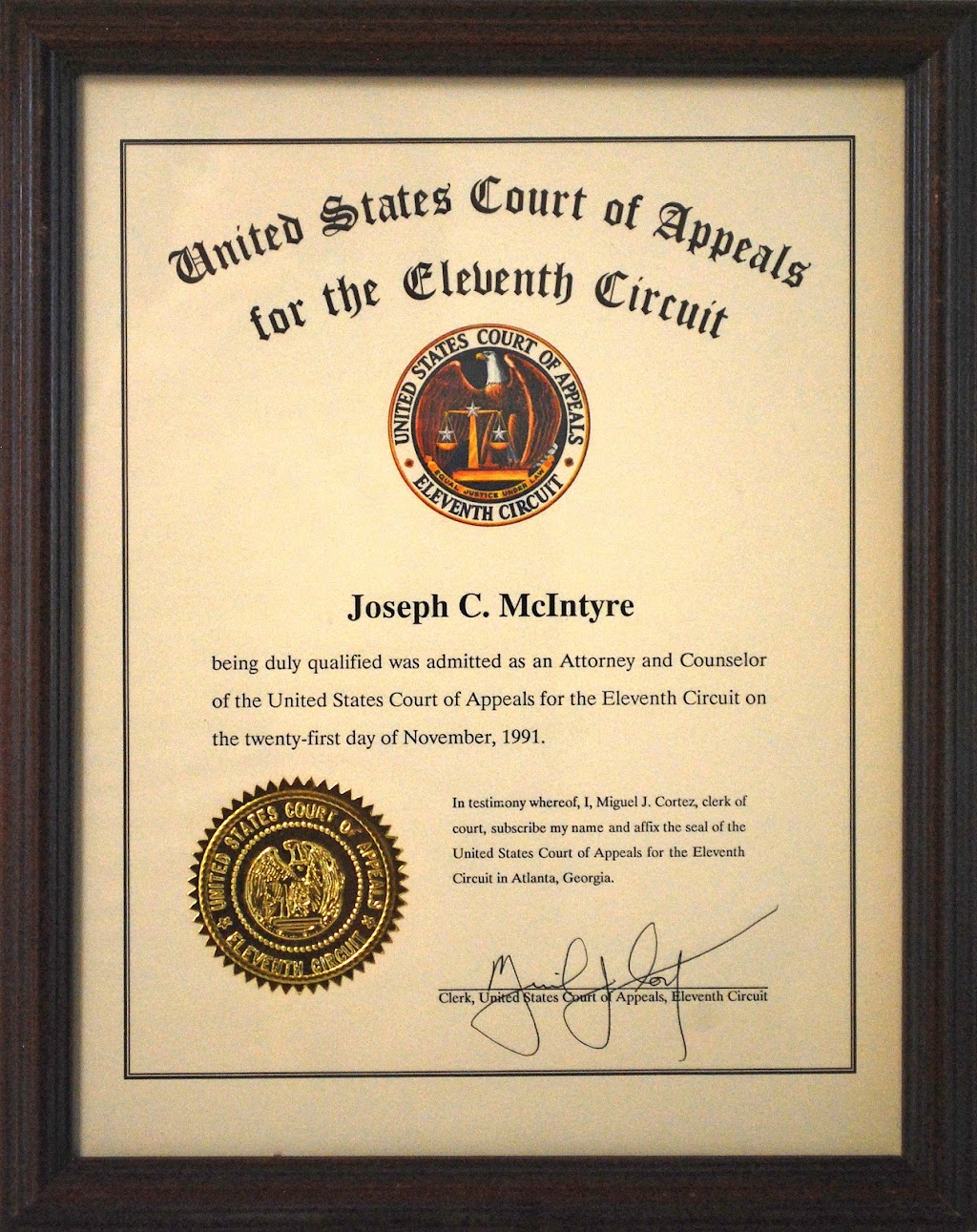 Injury Lawyer Joe McIntyre | 3417 Willowwood Rd, Lauderhill, FL 33319, USA | Phone: (954) 755-6000