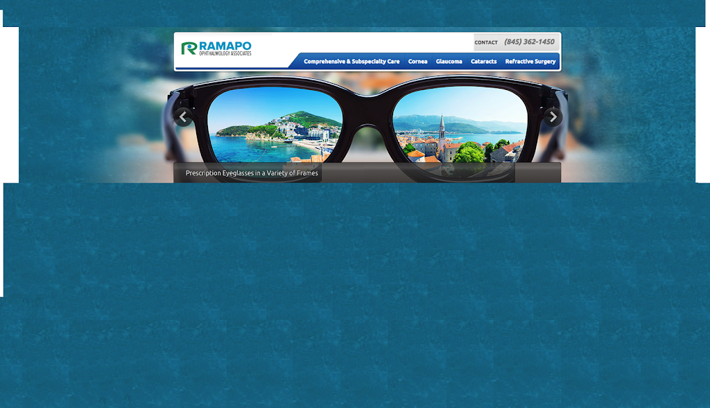 Ramapo Ophthalmology Associates | 3 Medical Park Dr #100, Pomona, NY 10970, USA | Phone: (845) 362-1450