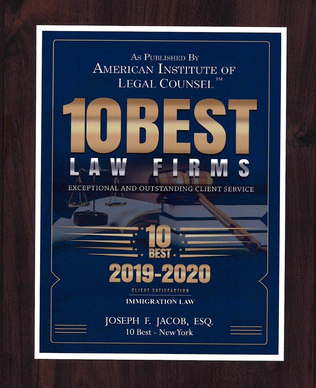 Law offices of Joseph F. Jacob, PLLC | 125 Wolf Rd #309, Albany, NY 12205, USA | Phone: (518) 472-0230
