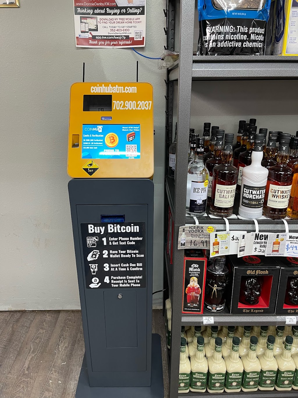 Bitcoin ATM Brooksville - Coinhub | 16370 Cortez Blvd, Brooksville, FL 34601, USA | Phone: (702) 900-2037