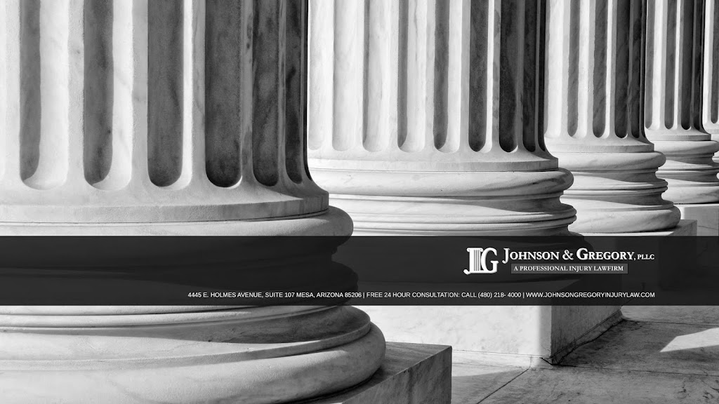 Johnson Injury Law | 4445 E Holmes Ave #107, Mesa, AZ 85206, USA | Phone: (480) 218-4000