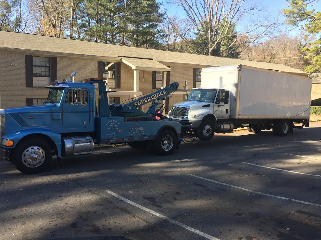 Super Quick Towing & Recovery,Inc. | 2072 Fairburn Rd, Douglasville, GA 30135, USA | Phone: (770) 489-0033