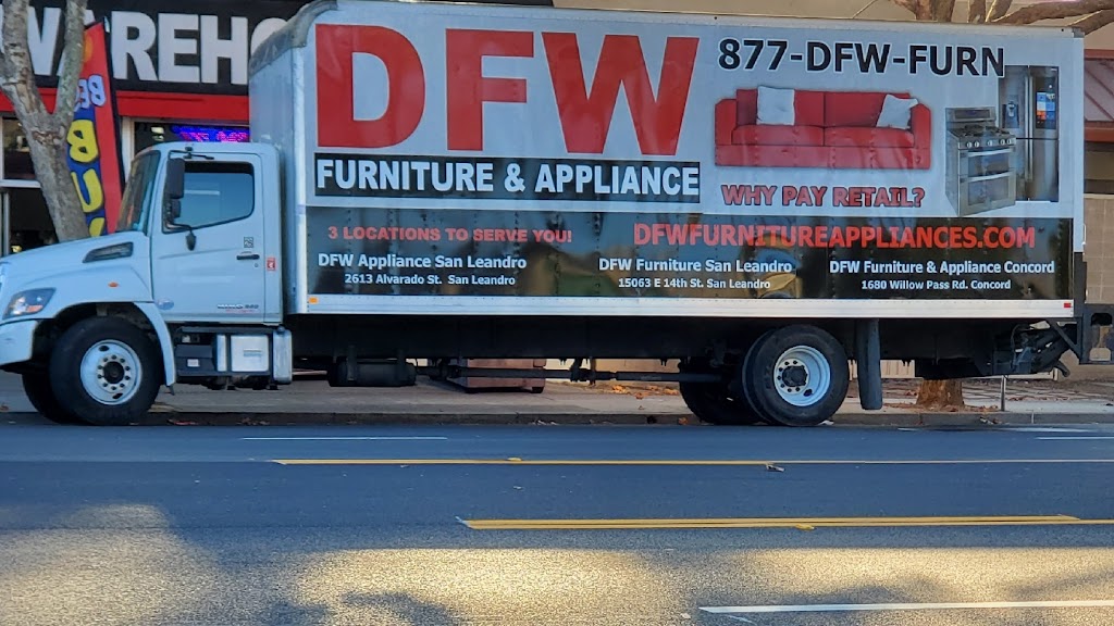 DFW Appliance & Furniture Warehouse | 2613 Alvarado St, San Leandro, CA 94577, USA | Phone: (510) 900-9997